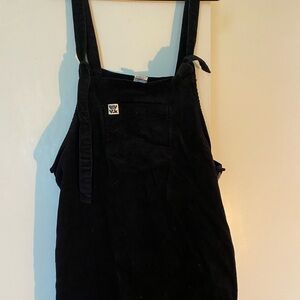 Lucy & yak black corduroy jumper size 14 (L)